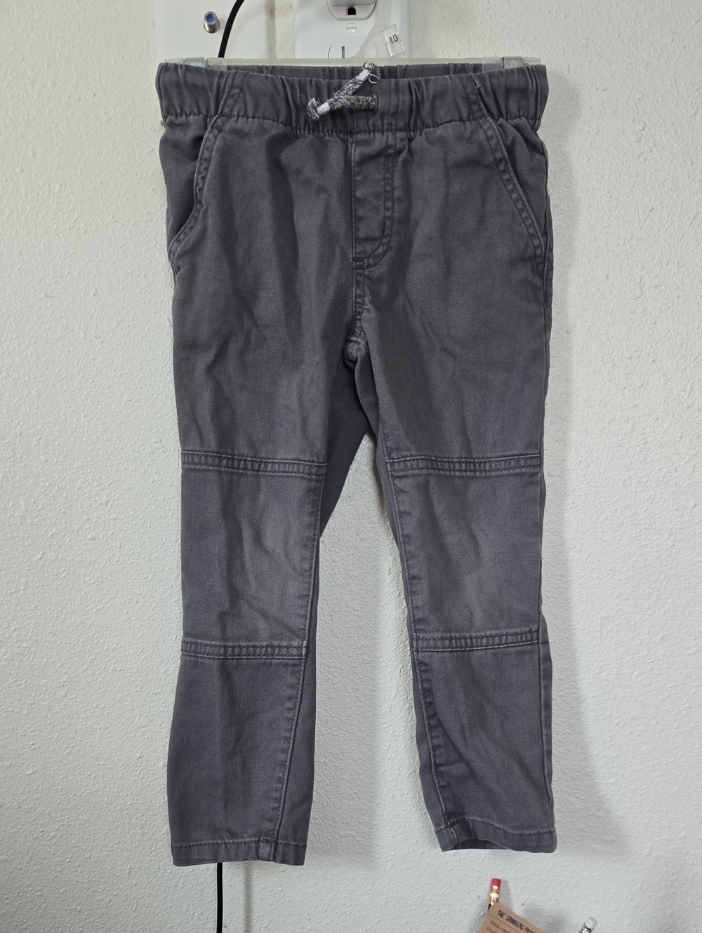 okie dokie Gray Pull-On Jogger Pants